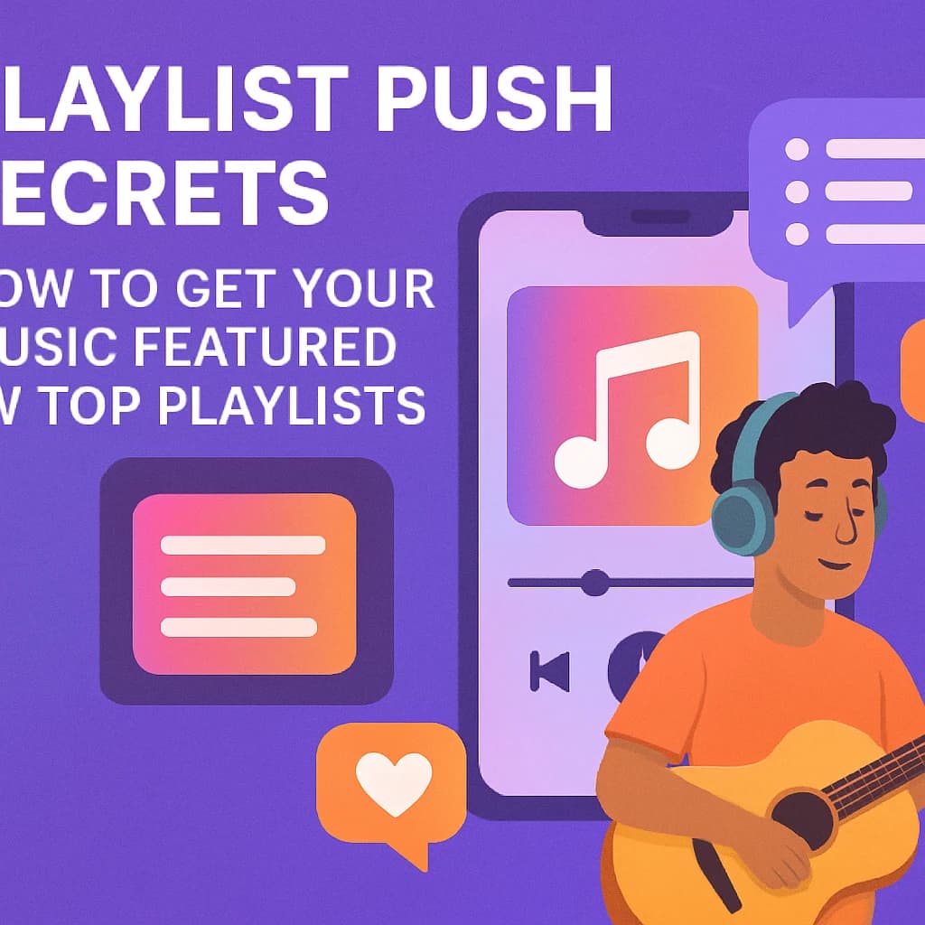 Secrets du Playlist Push : Comment faire figurer votre musique dans les meilleures playlists